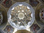 Le dôme intérieur de l'église San Lorenzo à Turin