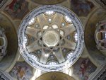 Le dôme intérieur de l'église San Lorenzo à Turin