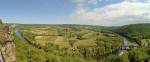 vue sur la vallée de la Dordogne