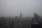 New-York sous le brouillard d'hiver !