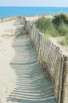 La plage était déserte<br />et mentait sous juillet